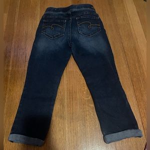 Girls justice jean capri size 10